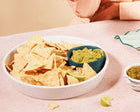 The Rise of Tallow-Fried Tortilla Chips: A Better, Seed-Oil-Free Snack featuring delicious seed-oil-free tortilla chips, emphasizing their rich flavor and health benefits.