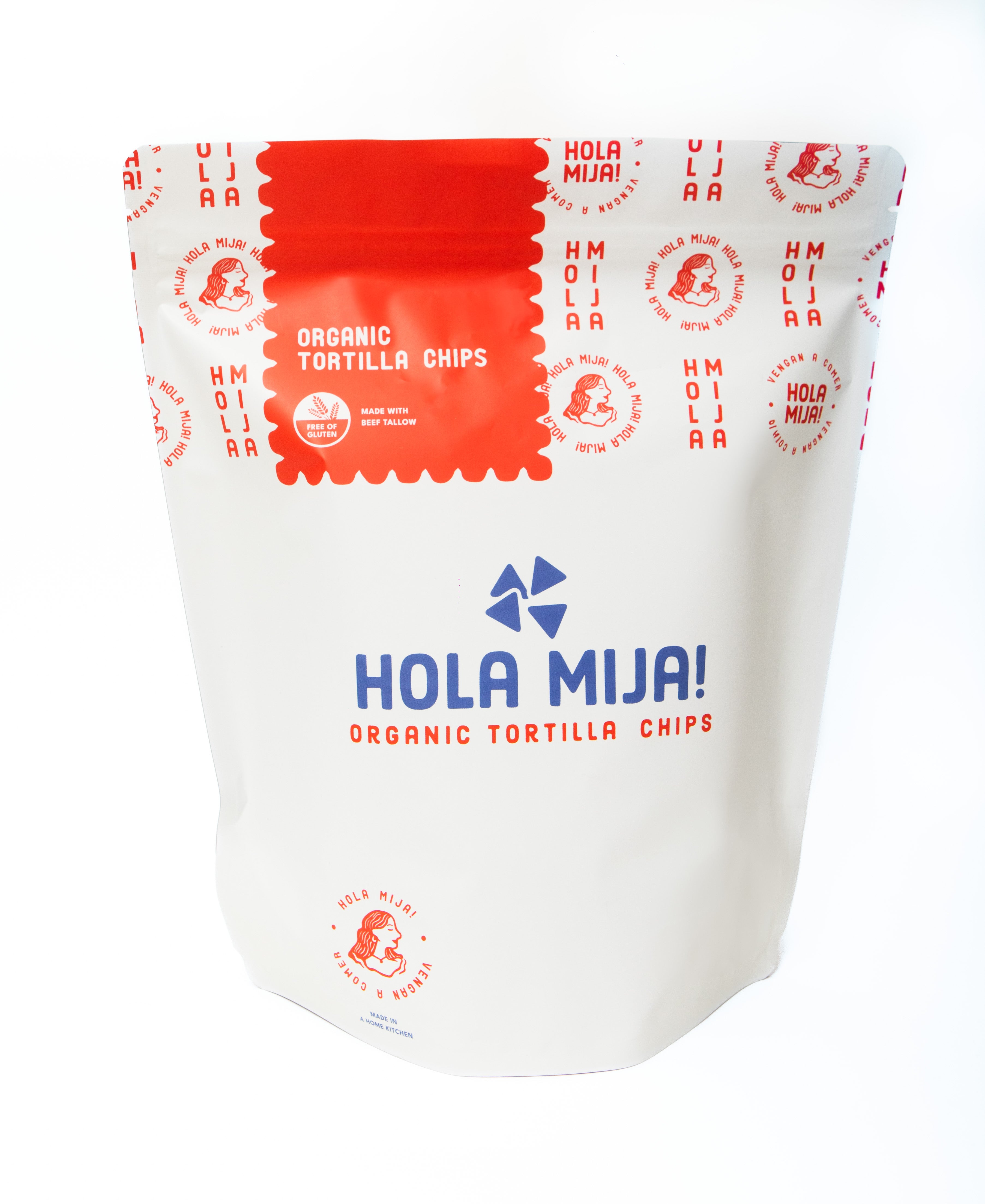 7oz Organic Beef Tallow Tortilla Chips | Authentic Gluten-Free